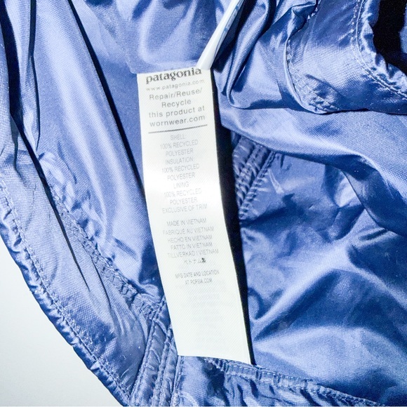 Patagonia Nano Puff Vest Jacket Classic Navy Blue Size Small Women - Picture 7 of 11